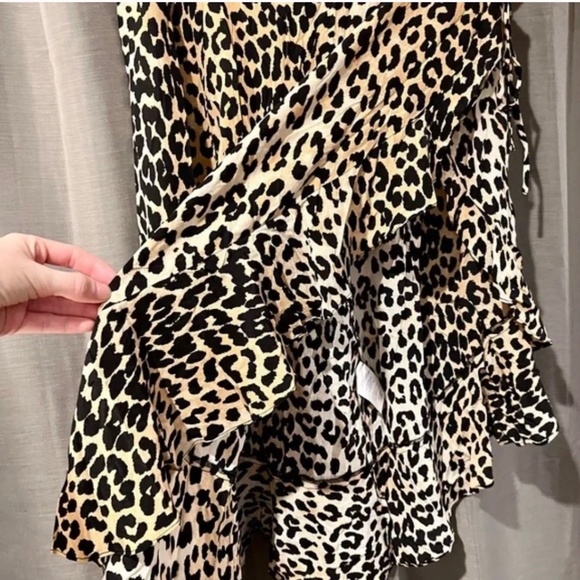 Ganni 100% Silk Wrap Skirt - Picture 5 of 5